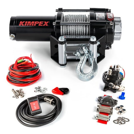KIMPEX 3500 LBS WINCH IP 67 KIT (458211) - DRIVEN Canada's Powersports 779423176127458211