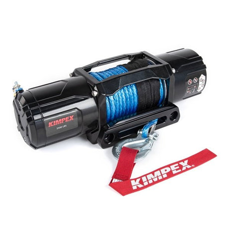 KIMPEX 5500 LBS WINCH IP 67 KIT WITH SYNTHETIC ROPE (EWV5500SR) - DRIVEN Canada's Powersports 779420629114EWV5500SR