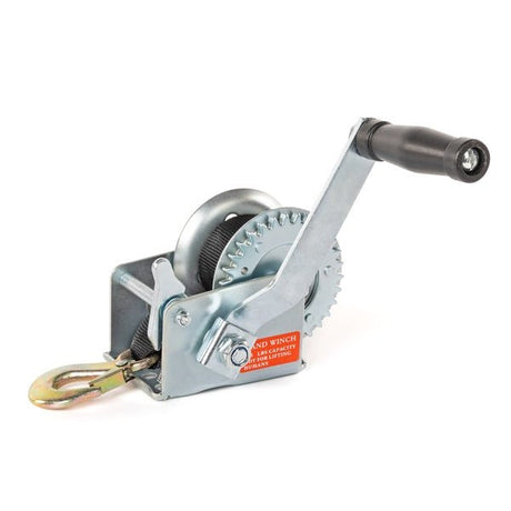 KIMPEX 600 LBS BOAT TRAILER WINCH WITH STRAP (WL - 301 W/STRAP) - DRIVEN Canada's Powersports 779422285042WL - 301 W/Strap
