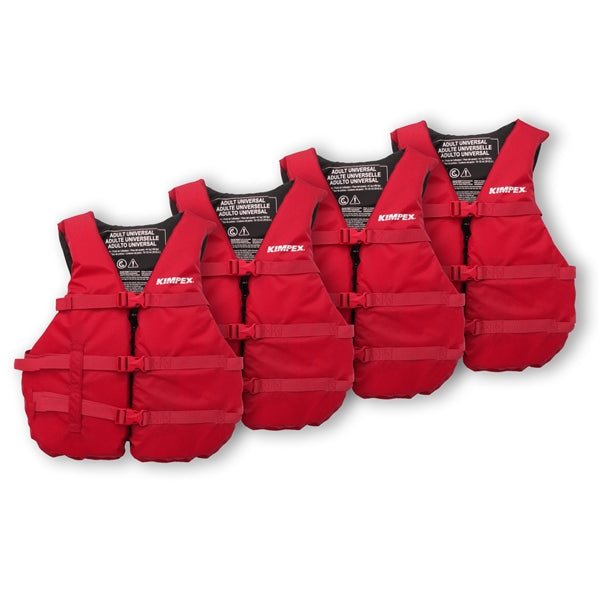 KIMPEX ADULT UNIVERSAL LIFE JACKET - DRIVEN Canada's Powersports 7794207707311700 (4 KITS)
