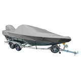 KIMPEX ALUMINIUM FISHING BOAT COVER WITH SIDE CONSOLE (666217G) - DRIVEN Canada's Powersports 6939959670177666217G