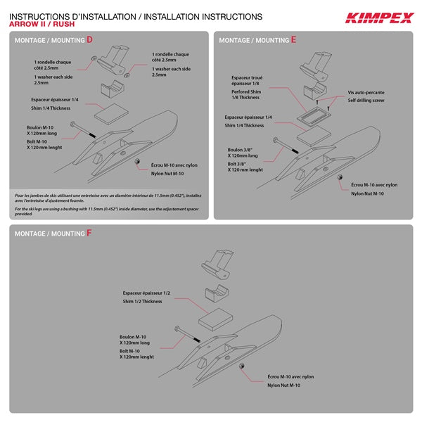 KIMPEX ARROW II SKI - DRIVEN Canada's Powersports 779423463623272054