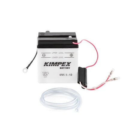 KIMPEX BATTERY CONVENTIONAL (6N5.5 - 1D) - DRIVEN Canada's Powersports 7794207387486N5.5 - 1D