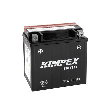 KIMPEX BATTERY MAINTENANCE FREE AGM HIGH PERFORMANCE (HTX14H - BS) - DRIVEN Canada's Powersports 7794227328055HTX14H - BS