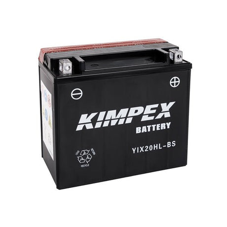 KIMPEX BATTERY MAINTENANCE FREE AGM HIGH PERFORMANCE (HIX20HL - BS) - DRIVEN Canada's Powersports 779421779191HIX20HL - BS