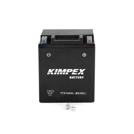 KIMPEX BATTERY MAINTENANCE FREE AGM HIGH PERFORMANCE (HTX14AHL - BS(GEL) - DRIVEN Canada's Powersports 779422610790HTX14AHL - BS(GEL