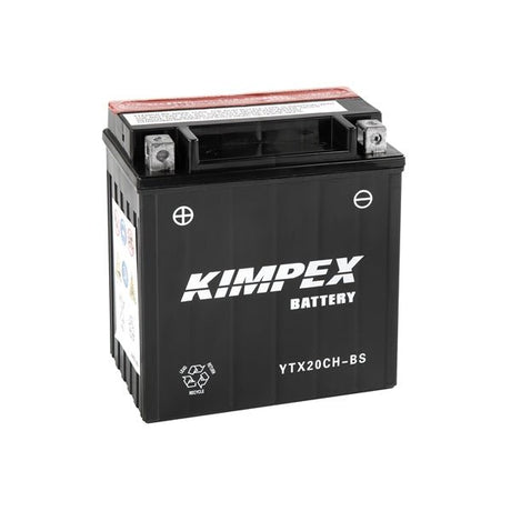 KIMPEX BATTERY MAINTENANCE FREE AGM HIGH PERFORMANCE (HTX20CH - BS) - DRIVEN Canada's Powersports 779420738816HTX20CH - BS