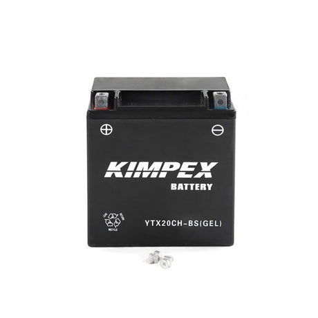 KIMPEX BATTERY MAINTENANCE FREE AGM HIGH PERFORMANCE (HTX20CH - BS(GEL)) - DRIVEN Canada's Powersports 779422610943HTX20CH - BS(GEL)