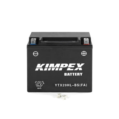 KIMPEX BATTERY MAINTENANCE FREE AGM HIGH PERFORMANCE (HTX20H(L)BS(FA)) - DRIVEN Canada's Powersports 779422676901HTX20H(L) - BS(FA)
