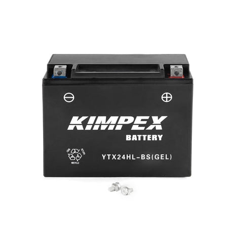 KIMPEX BATTERY MAINTENANCE FREE AGM HIGH PERFORMANCE (HTX24HL - BS(GEL)) - DRIVEN Canada's Powersports 779422610851HTX24HL - BS(GEL)