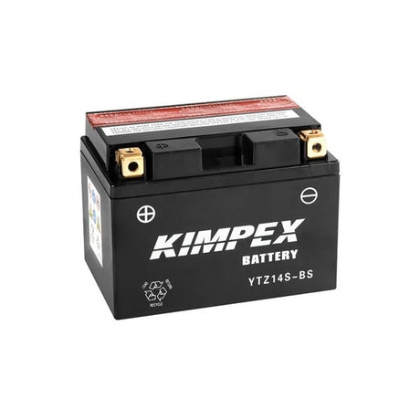 KIMPEX BATTERY MAINTENANCE FREE AGM HIGH PERFORMANCE (HTZ14S - BS) - DRIVEN Canada's Powersports 779420703630HTZ14S - BS