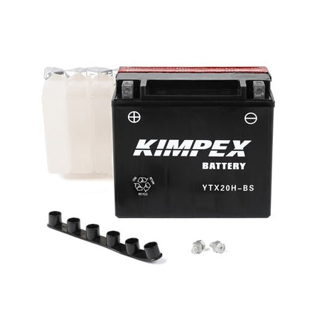 KIMPEX BATTERY MAINTENANCE FREE AGM (HTX20H - BS) - DRIVEN Canada's Powersports 779423281210HTX20H - BS