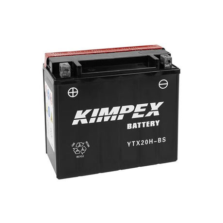 KIMPEX BATTERY MAINTENANCE FREE AGM (HTX20H - BS) - DRIVEN Canada's Powersports 779423281210HTX20H - BS