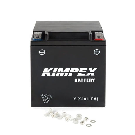 KIMPEX BATTERY MAINTENANCE FREE AGM (HIX30L(FA)) - DRIVEN Canada's Powersports 779422676932HIX30L(FA)