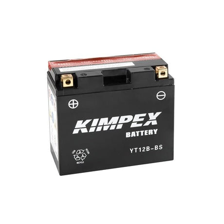 KIMPEX BATTERY MAINTENANCE FREE AGM (HT12B - BS) - DRIVEN Canada's Powersports 779420577880HT12B - BS