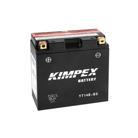 KIMPEX BATTERY MAINTENANCE FREE AGM (HT14B - BS) - DRIVEN Canada's Powersports 779420703623HT14B - BS