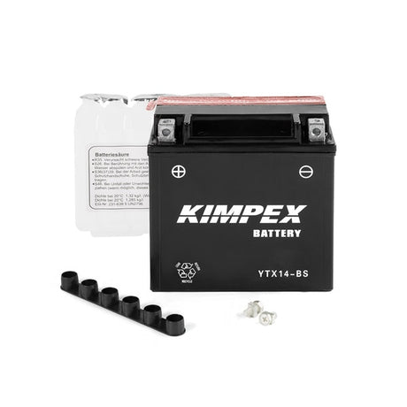 KIMPEX BATTERY MAINTENANCE FREE AGM (HTX14 - BS) - DRIVEN Canada's Powersports 779420577910HTX14 - BS