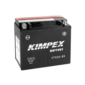KIMPEX BATTERY MAINTENANCE FREE AGM (HTX20 - BS) - DRIVEN Canada's Powersports 779420577958HTX20 - BS
