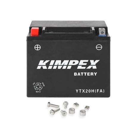 KIMPEX BATTERY MAINTENANCE FREE AGM (HTX20H (FA)) - DRIVEN Canada's Powersports 779421779221HTX20H (FA)