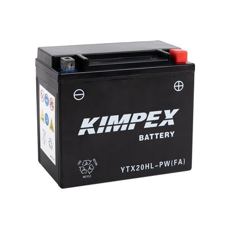 KIMPEX BATTERY MAINTENANCE FREE AGM (HTX20HL - PW (FA)) - DRIVEN Canada's Powersports 779421779238HTX20HL - PW (FA)