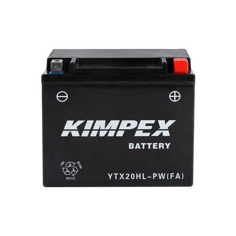 KIMPEX BATTERY MAINTENANCE FREE AGM (HTX20HL - PW (FA)) - DRIVEN Canada's Powersports 779421779238HTX20HL - PW (FA)