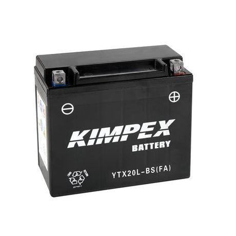 KIMPEX BATTERY MAINTENANCE FREE AGM (HTX20(L)BS(FA)) - DRIVEN Canada's Powersports 779422676895HTX20(L) - BS(FA)