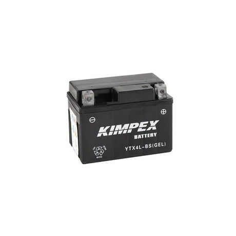 KIMPEX BATTERY MAINTENANCE FREE AGM (HTX4L - BS(GEL)) - DRIVEN Canada's Powersports 779422610868HTX4L - BS(GEL)