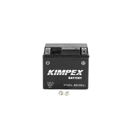 KIMPEX BATTERY MAINTENANCE FREE AGM (HTX5L - BS(GEL)) - DRIVEN Canada's Powersports 779422610875HTX5L - BS(GEL)