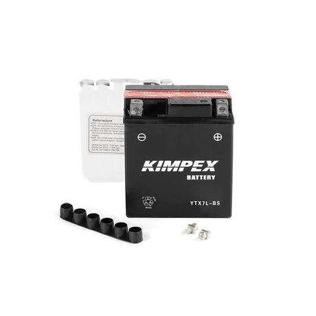 KIMPEX BATTERY MAINTENANCE FREE AGM (HTX7L - BS) - DRIVEN Canada's Powersports 779420577996HTX7L - BS