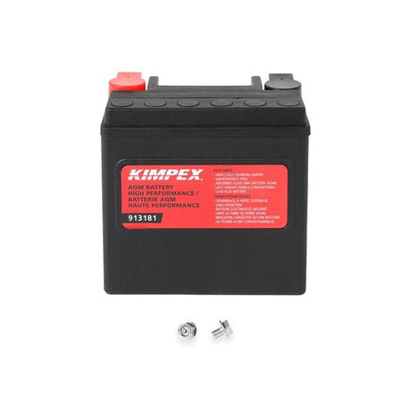 KIMPEX BATTERY MAINTENANCE FREE AGM (HVT14L) - DRIVEN Canada's Powersports 779421779269HVT14L
