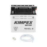 KIMPEX BATTERY YUMICRON (HB16CL - B) - DRIVEN Canada's Powersports 779420577712HB16CL - B