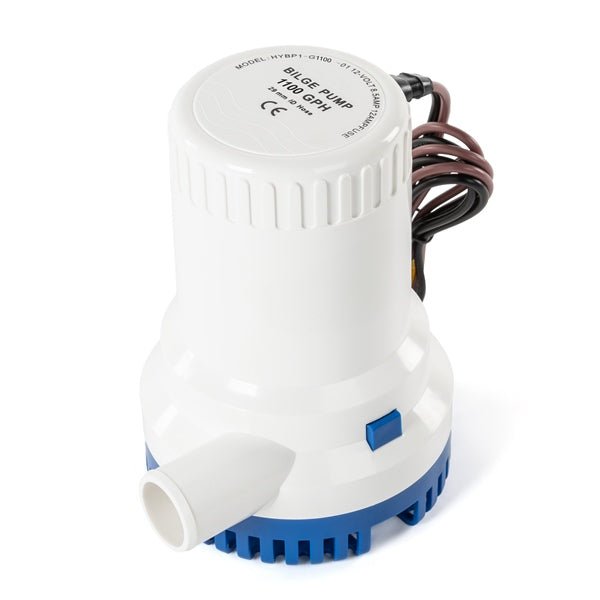 KIMPEX BILGE PUMP 1100 GPH (HYBP1 - G1100 - 01) - DRIVEN Canada's Powersports 779422271137HYBP1 - G1100 - 01