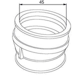 KIMPEX CARBURETOR ADAPTER MOUNTING FLANGE (570 - 066 - 800) - DRIVEN Canada's Powersports 779422210631570 - 066 - 800