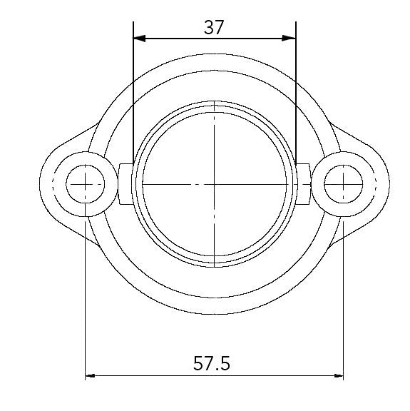 KIMPEX CARBURETOR ADAPTER MOUNTING FLANGE (07 - 100 - 01) - DRIVEN Canada's Powersports 77942264882307 - 100 - 01