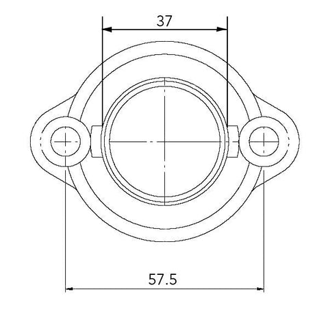 KIMPEX CARBURETOR ADAPTER MOUNTING FLANGE (07 - 100 - 01) - DRIVEN Canada's Powersports 77942264882307 - 100 - 01