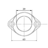 KIMPEX CARBURETOR ADAPTER MOUNTING FLANGE (07 - 100 - 06) - DRIVEN Canada's Powersports 779422127724207 - 100 - 06