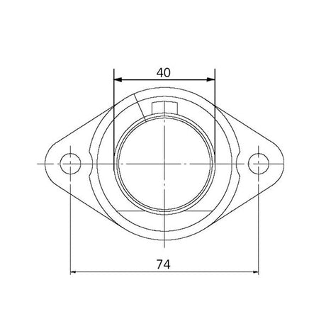 KIMPEX CARBURETOR ADAPTER MOUNTING FLANGE (07 - 100 - 13) - DRIVEN Canada's Powersports 77942264883007 - 100 - 13