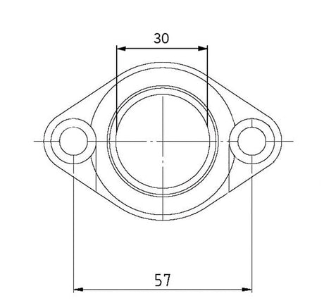 KIMPEX CARBURETOR ADAPTER MOUNTING FLANGE (07 - 100 - 24) - DRIVEN Canada's Powersports 77942212778607 - 100 - 24