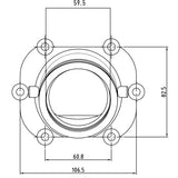 KIMPEX CARBURETOR ADAPTER MOUNTING FLANGE (1203453) - DRIVEN Canada's Powersports 7794222521121203453