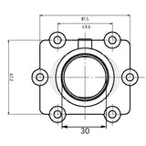 KIMPEX CARBURETOR ADAPTER MOUNTING FLANGE (3005 - 147) - DRIVEN Canada's Powersports 7794222107543005 - 147