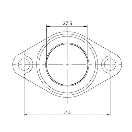 KIMPEX CARBURETOR ADAPTER MOUNTING FLANGE (3084438) - DRIVEN Canada's Powersports 7794222108533084438