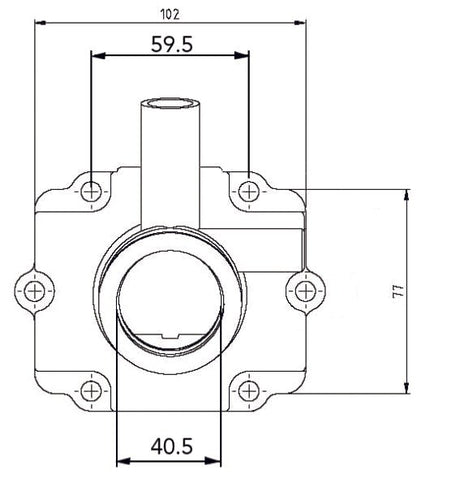 KIMPEX CARBURETOR ADAPTER MOUNTING FLANGE (3085248) - DRIVEN Canada's Powersports 7794222106553085248