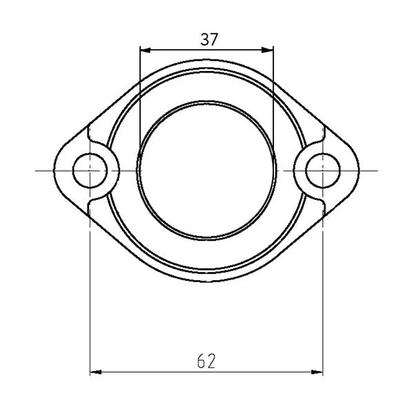 KIMPEX CARBURETOR ADAPTER MOUNTING FLANGE (3085670) - DRIVEN Canada's Powersports 7794222107233085670