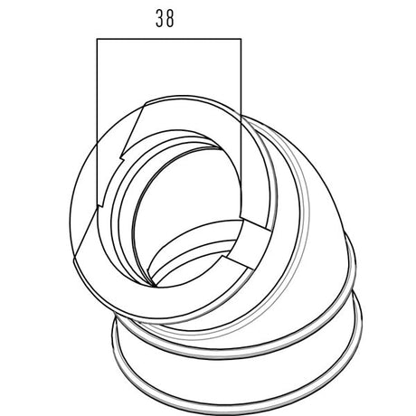 KIMPEX CARBURETOR ADAPTER MOUNTING FLANGE (570 - 025 - 400) - DRIVEN Canada's Powersports 779422210624570 - 025 - 400