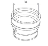 KIMPEX CARBURETOR ADAPTER MOUNTING FLANGE (570 - 048 - 100) - DRIVEN Canada's Powersports 779422210808570 - 048 - 100