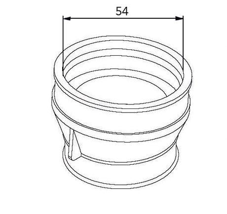 KIMPEX CARBURETOR ADAPTER MOUNTING FLANGE (570 - 048 - 100) - DRIVEN Canada's Powersports 779422210808570 - 048 - 100