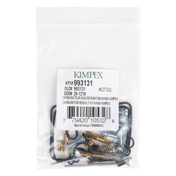 KIMPEX CARBURETOR REPAIR KIT (26 - 1219) - DRIVEN Canada's Powersports 77942010532826 - 1219