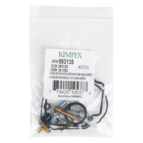 KIMPEX CARBURETOR REPAIR KIT (26 - 1293) - DRIVEN Canada's Powersports 77942010537326 - 1293