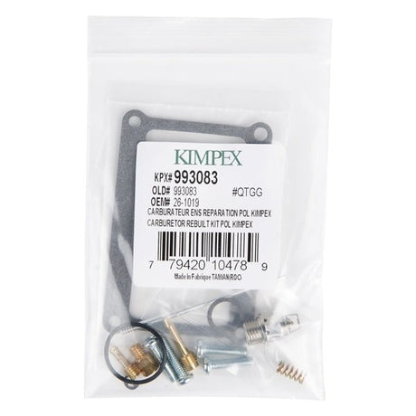 KIMPEX CARBURETOR REPAIR KIT (26 - 1019) - DRIVEN Canada's Powersports 77942010478926 - 1019