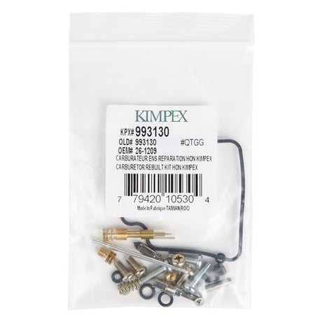 KIMPEX CARBURETOR REPAIR KIT (26 - 1209) - DRIVEN Canada's Powersports 77942010530426 - 1209